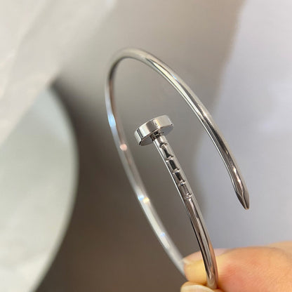 [BIJOUX]JUSTE BRACELET 2.5MM SILVER