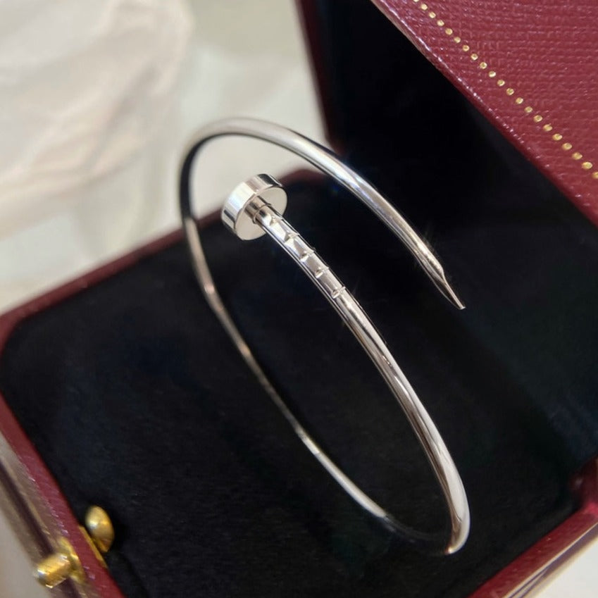 [BIJOUX]JUSTE BRACELET 2.5MM SILVER