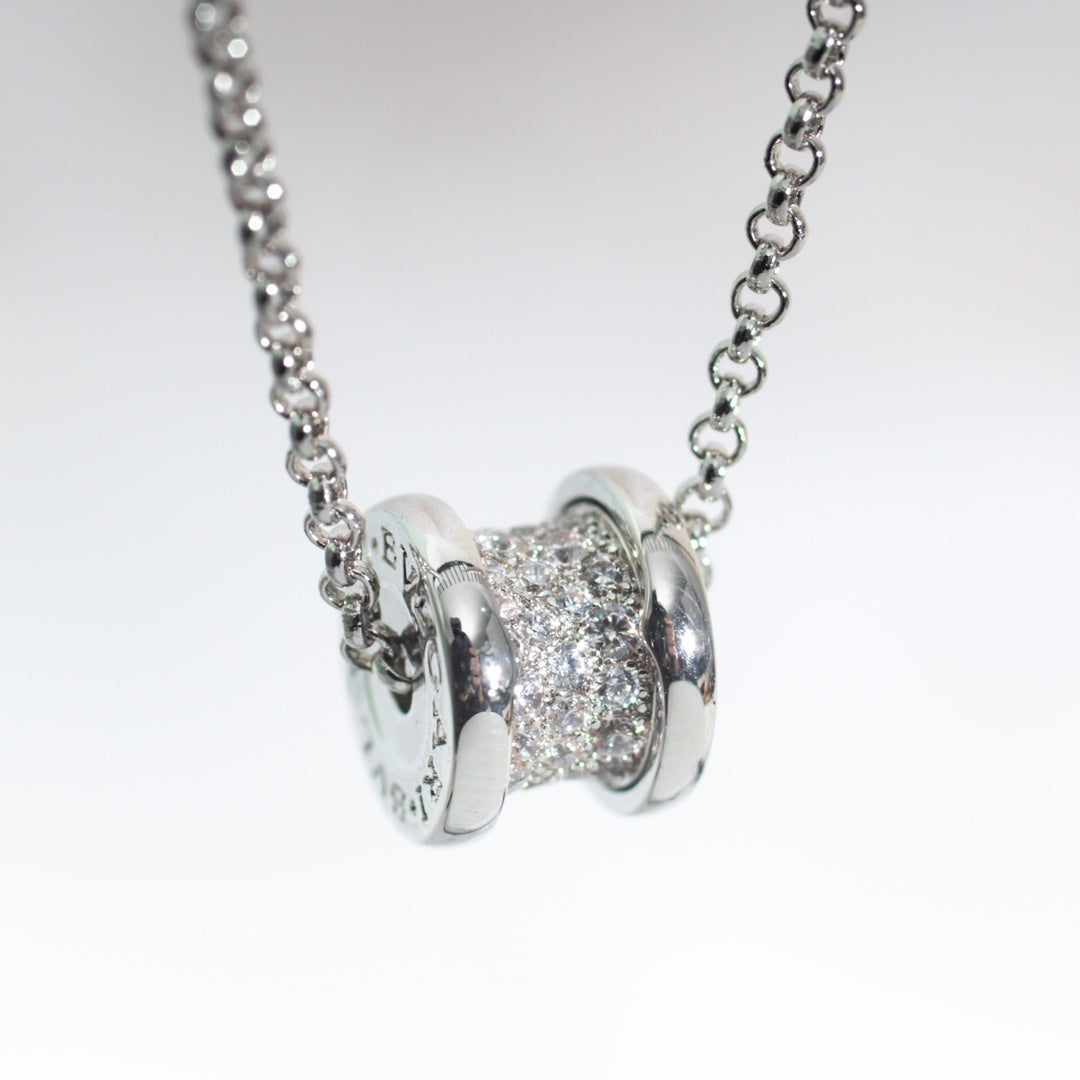 [BIJOUX]ZERO 1 SILVER DIAMOND NECKLACE