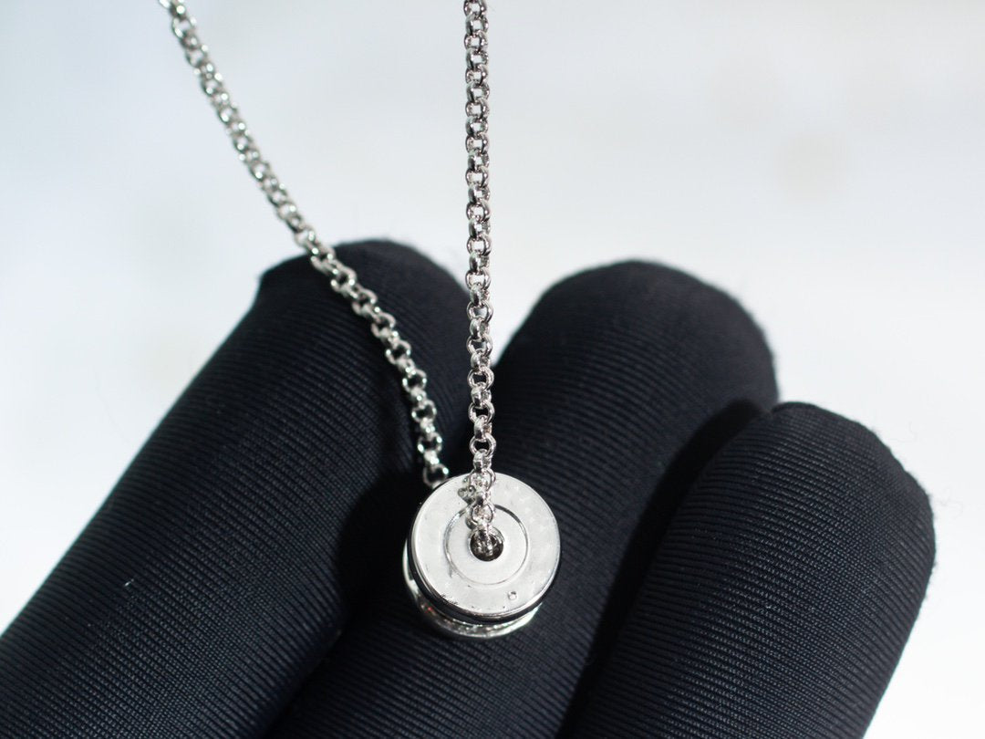 [BIJOUX]ZERO 1 SILVER DIAMOND NECKLACE