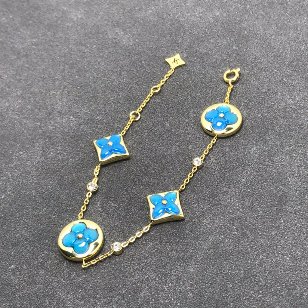 [BIJOUX]ETOILE ET SOLEIL TURQUOISE 4 MOTIFS 3 DIAMANTS