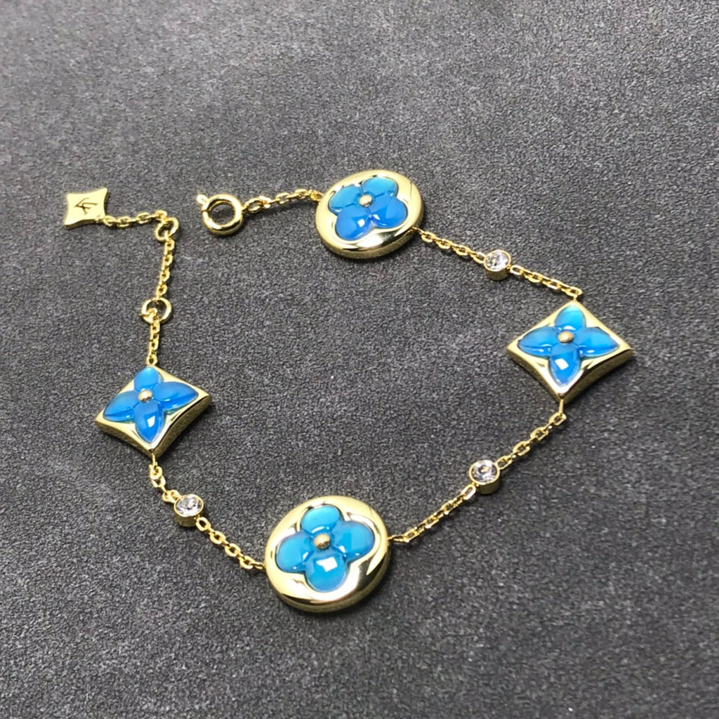[BIJOUX]ETOILE ET SOLEIL TURQUOISE 4 MOTIFS 3 DIAMANTS