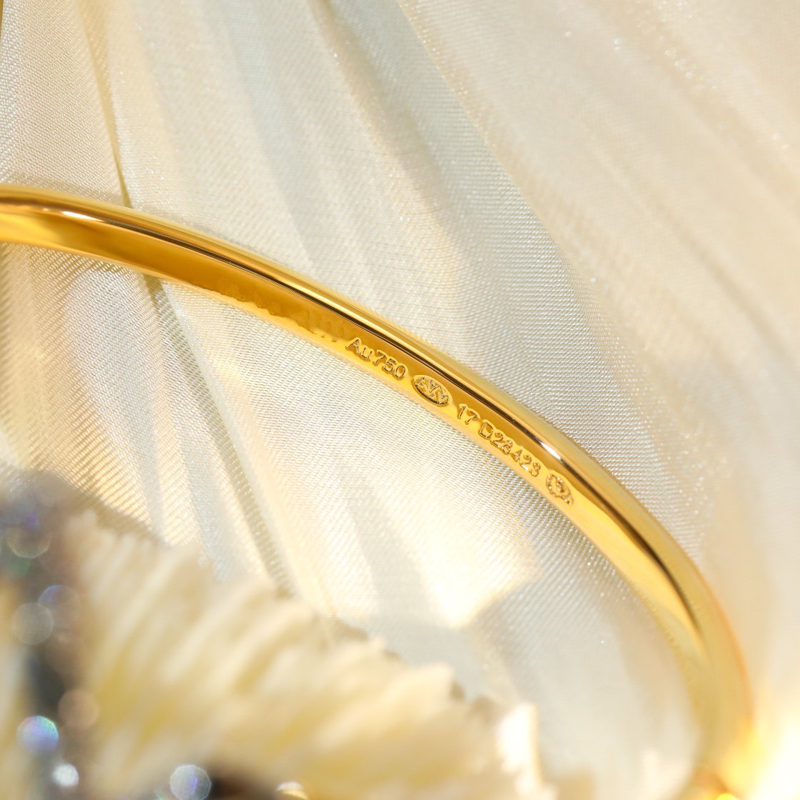 [BIJOUX]VOLTE UPSITE DOWN GOLD DIAMOND BRACELET