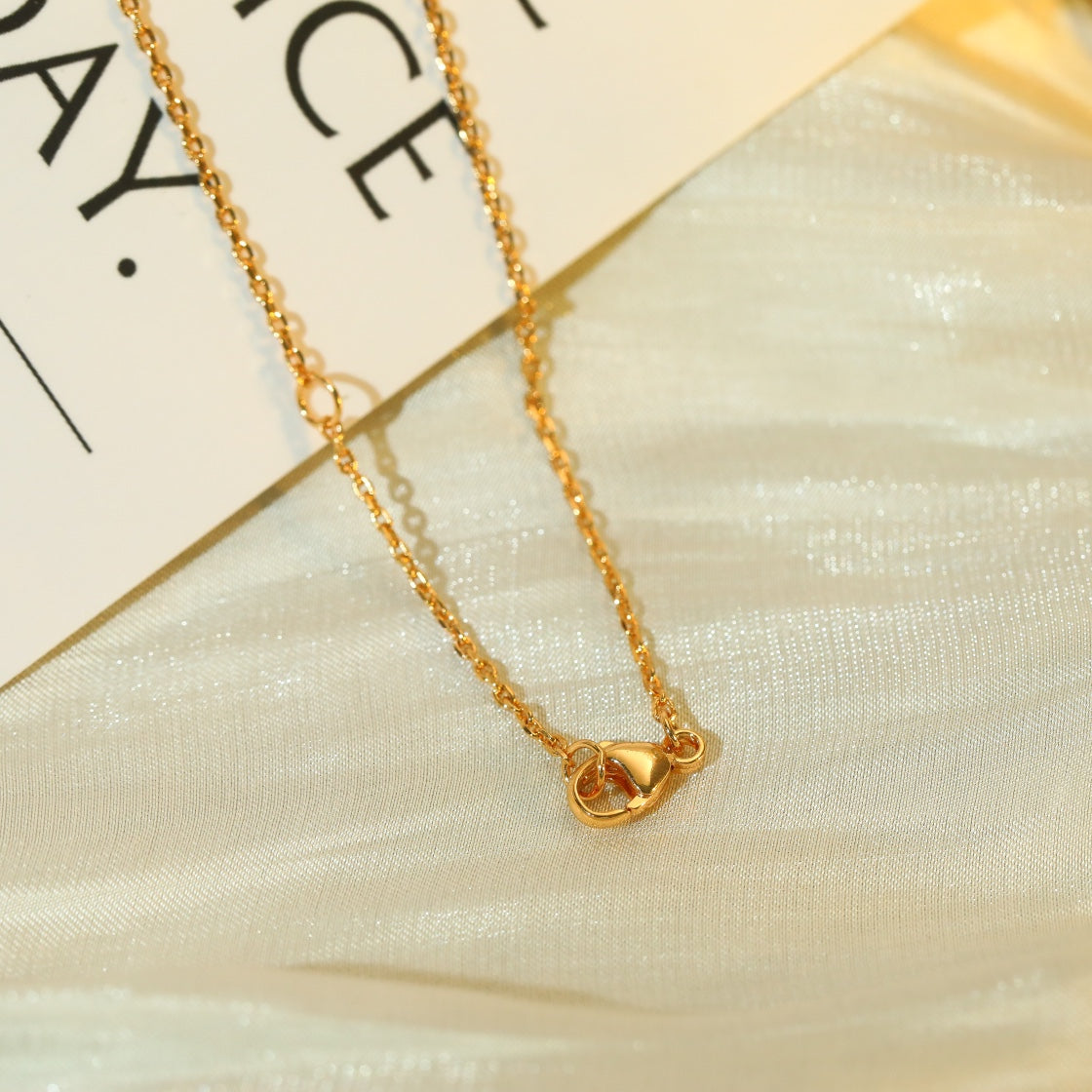 [BIJOUX]VOLT SILVER DIAMOND PEDANT NECKLACE