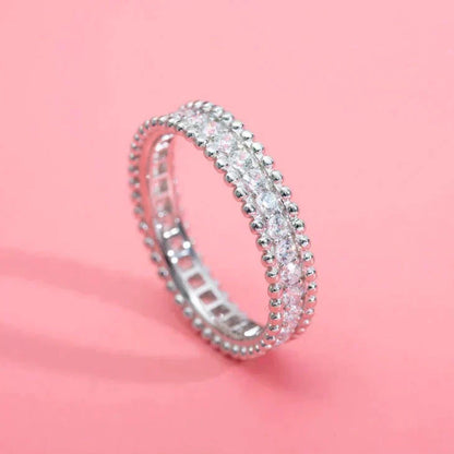 [BIJOUX]PERLEE DIAMOND SILVER RING