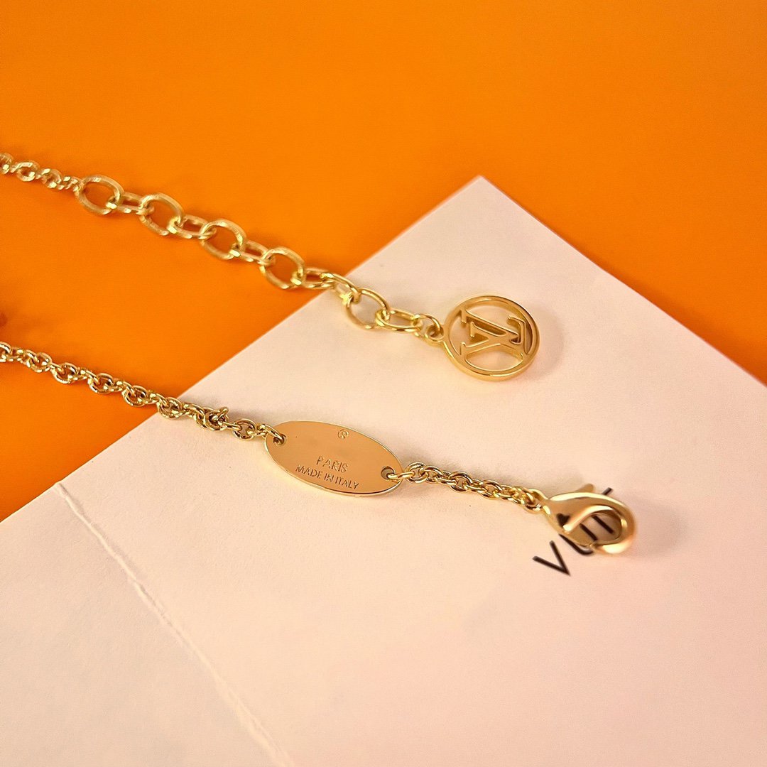 [BIJOUX]LOGO STAR MOTIF GOLD BRACELET
