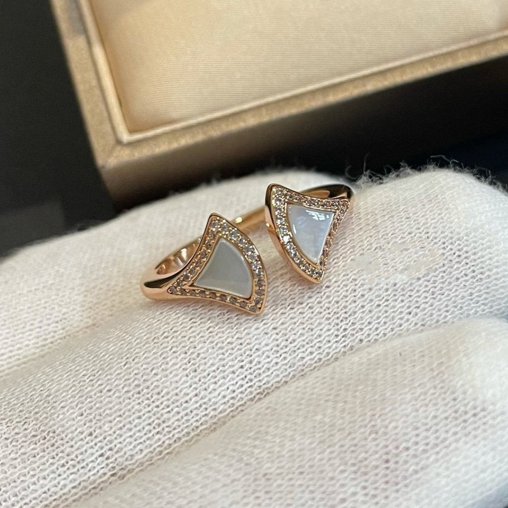 [BIJOUX] BAGUE OUVERTE DREAM MOP DIAMANT