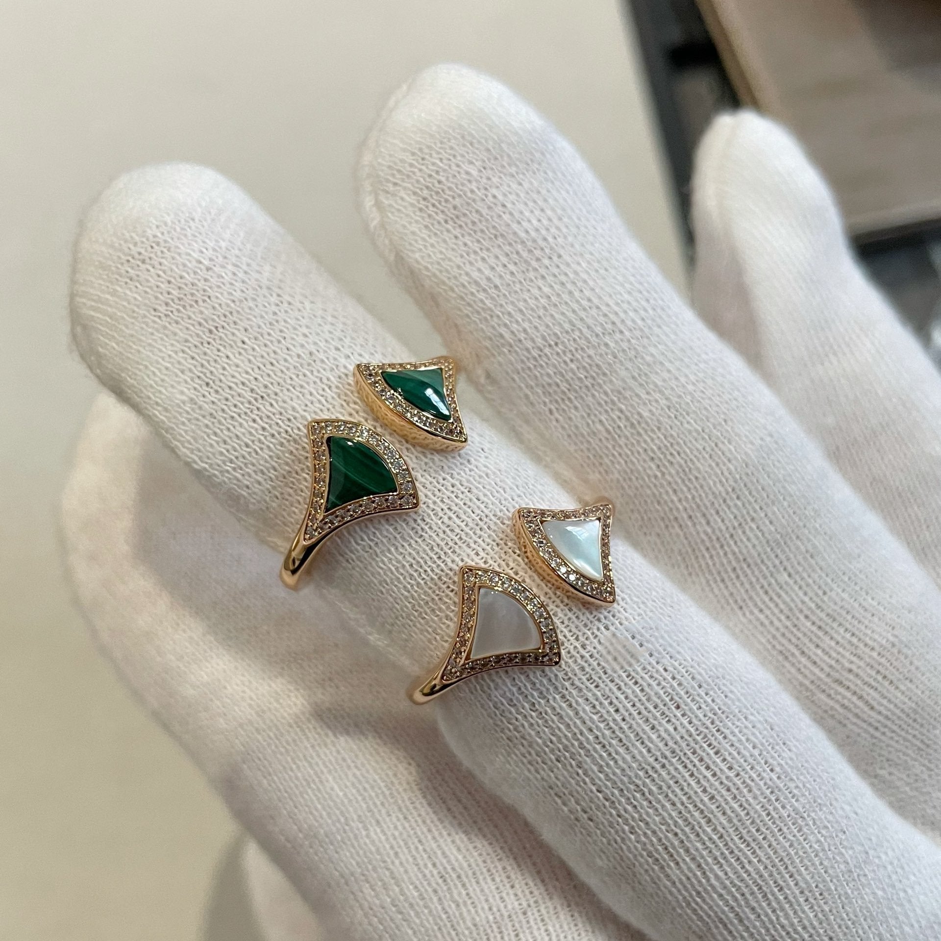 [BIJOUX] BAGUE OUVERTE DREAM MOP DIAMANT