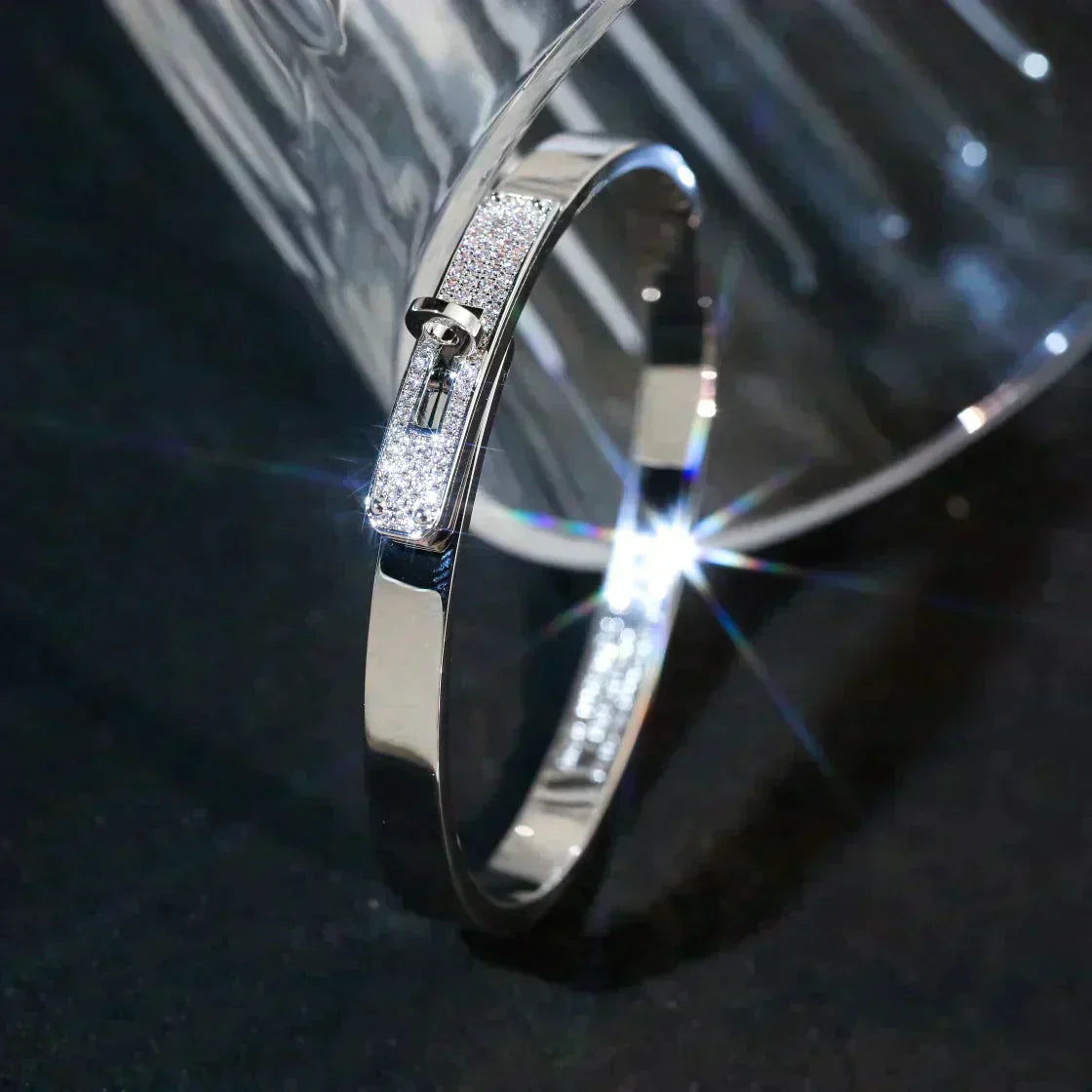 [BIJOUX]BRACELET ARGENT DIAMANT KELLY