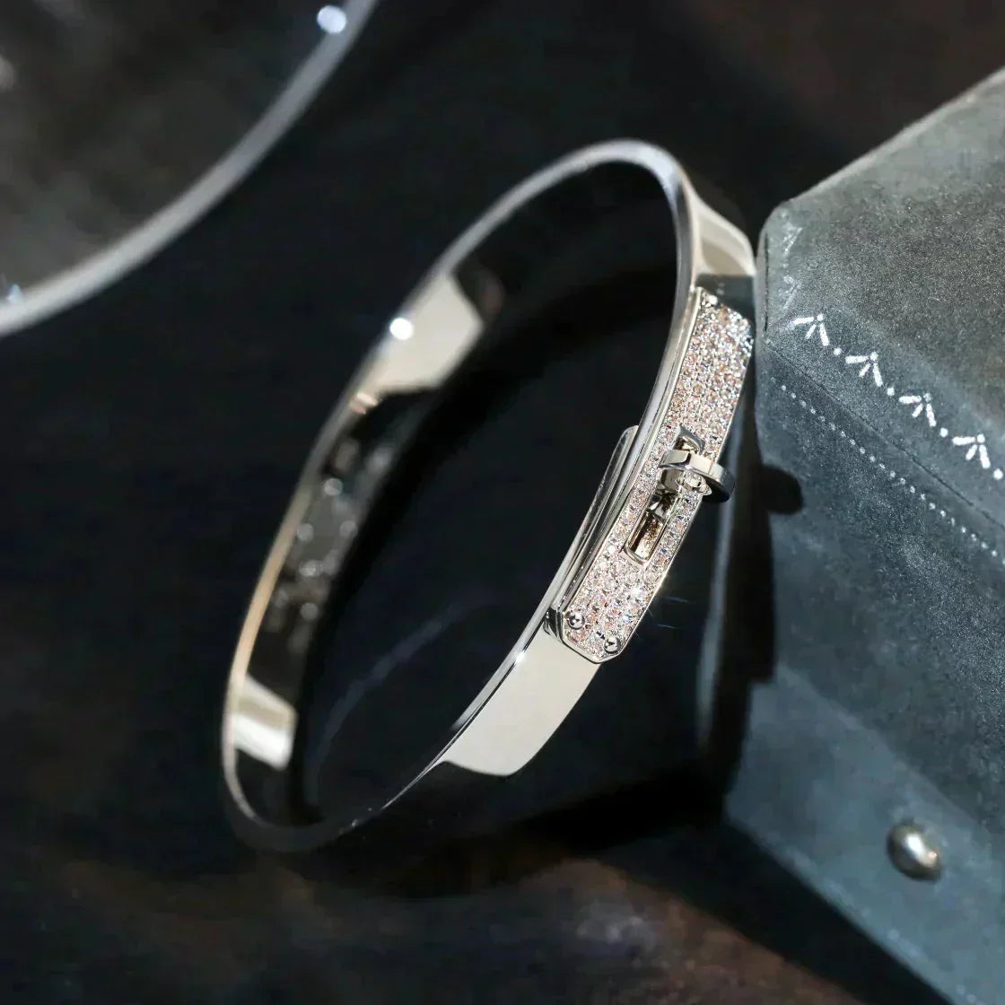 [BIJOUX]BRACELET ARGENT DIAMANT KELLY