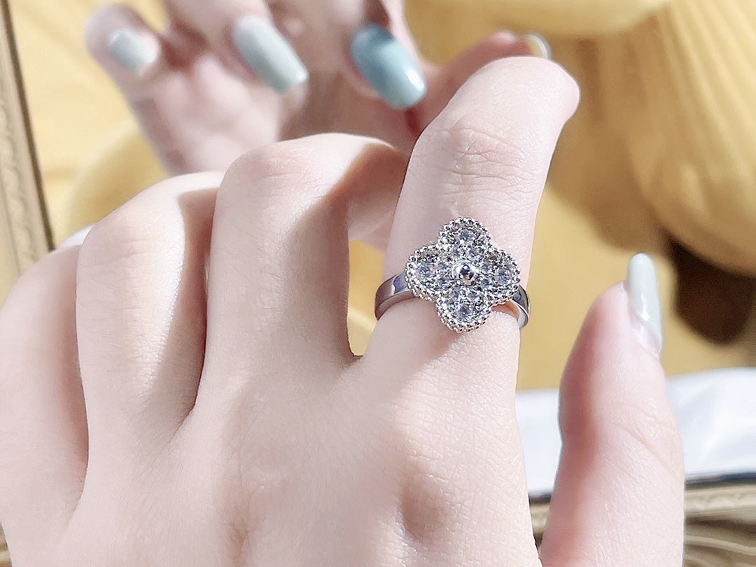 [BIJOUX]CLOVER DIAMOND RING