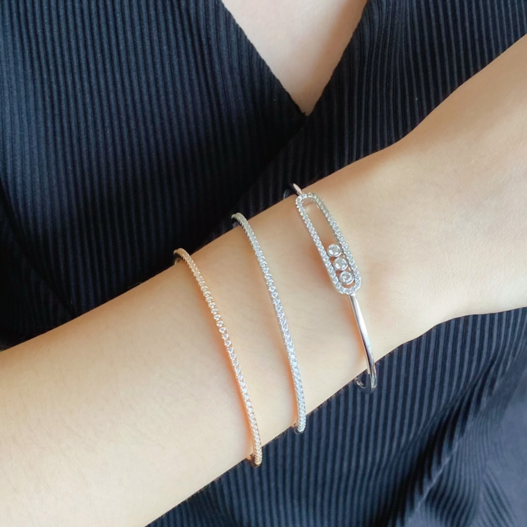 [BIJOUX]MINI DIAMOND TENNIS BRACELET