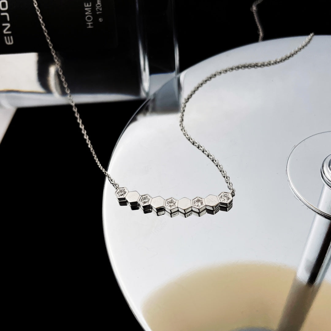 [BIJOUX]BEE MY LOVE DIAMOND NECKLACE