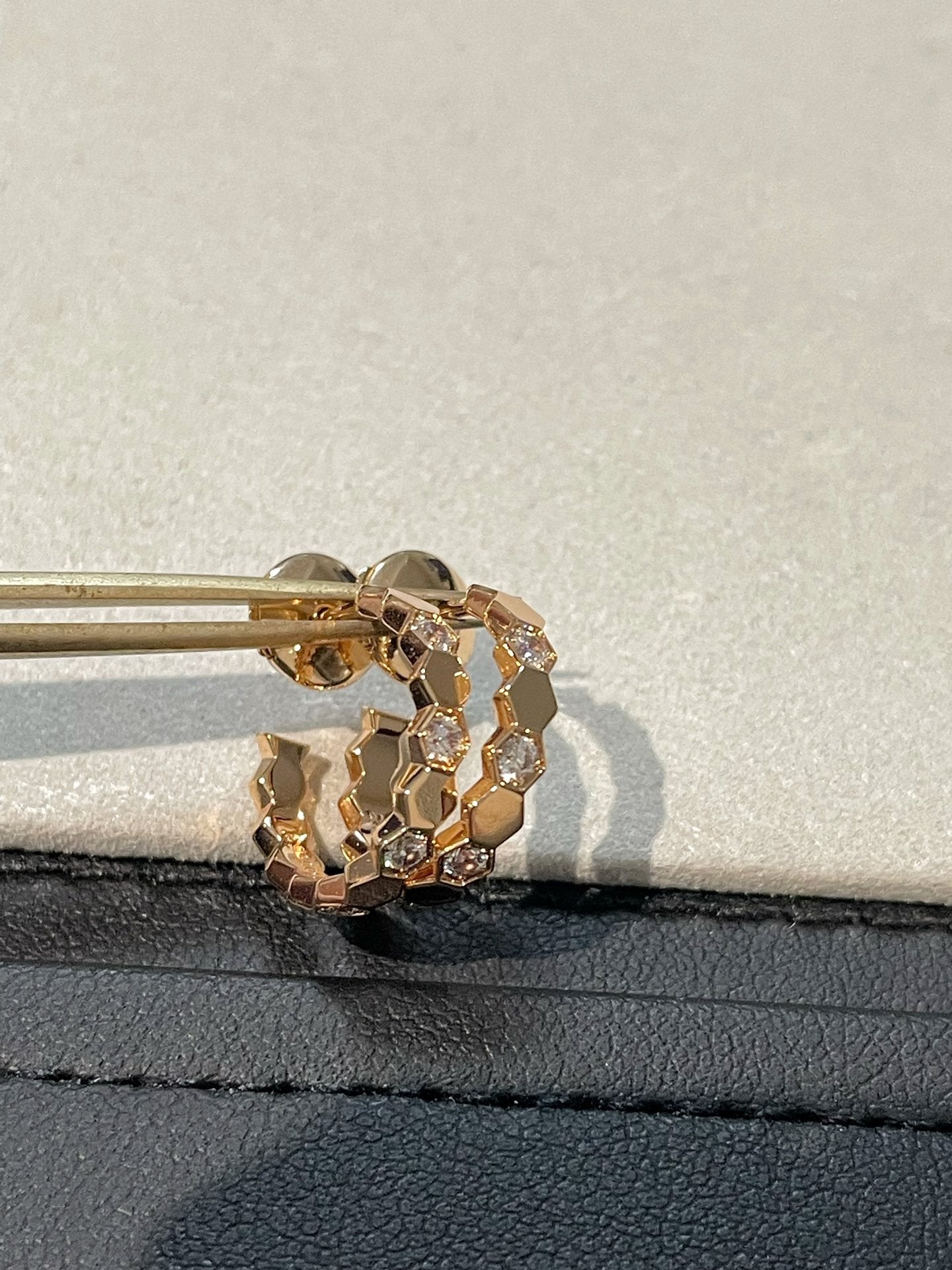 [BIJOUX] Bague creuse en forme de trèfle à quatre feuilles