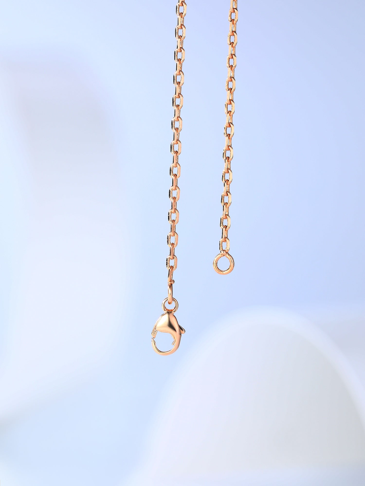 [BIJOUX]H CAGE PINK GOLD NECKLACE
