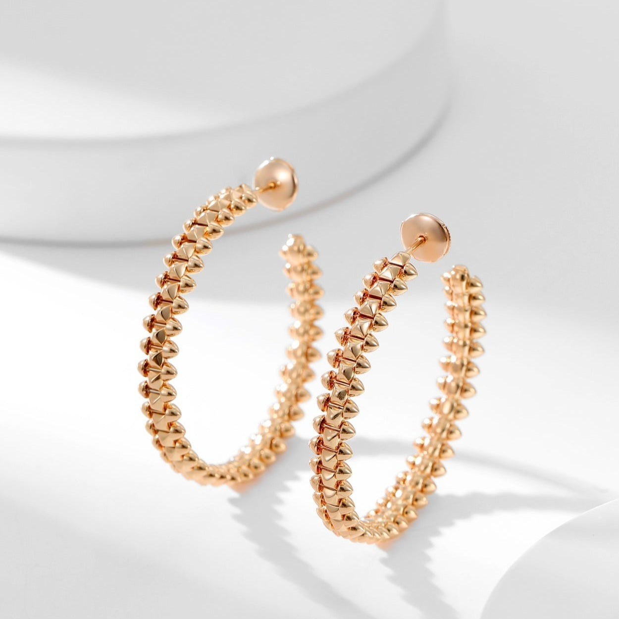 [BIJOUX]CLASH HOOP EARRINGS