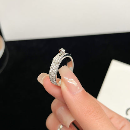 [BIJOUX]KELLY SILVER DIAMOND RING