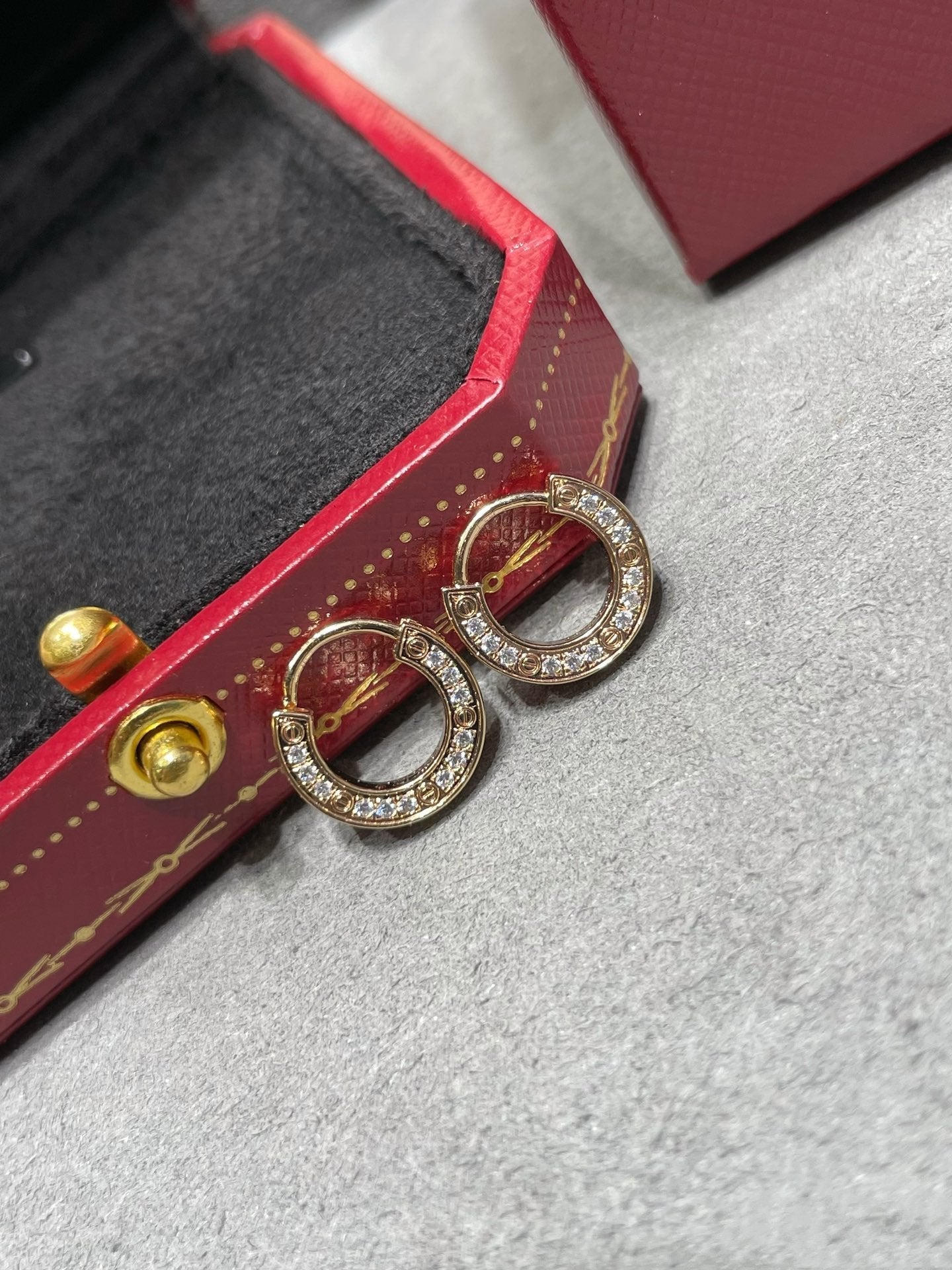 [BIJOUX]LOVE DIAMOND EARRINGS