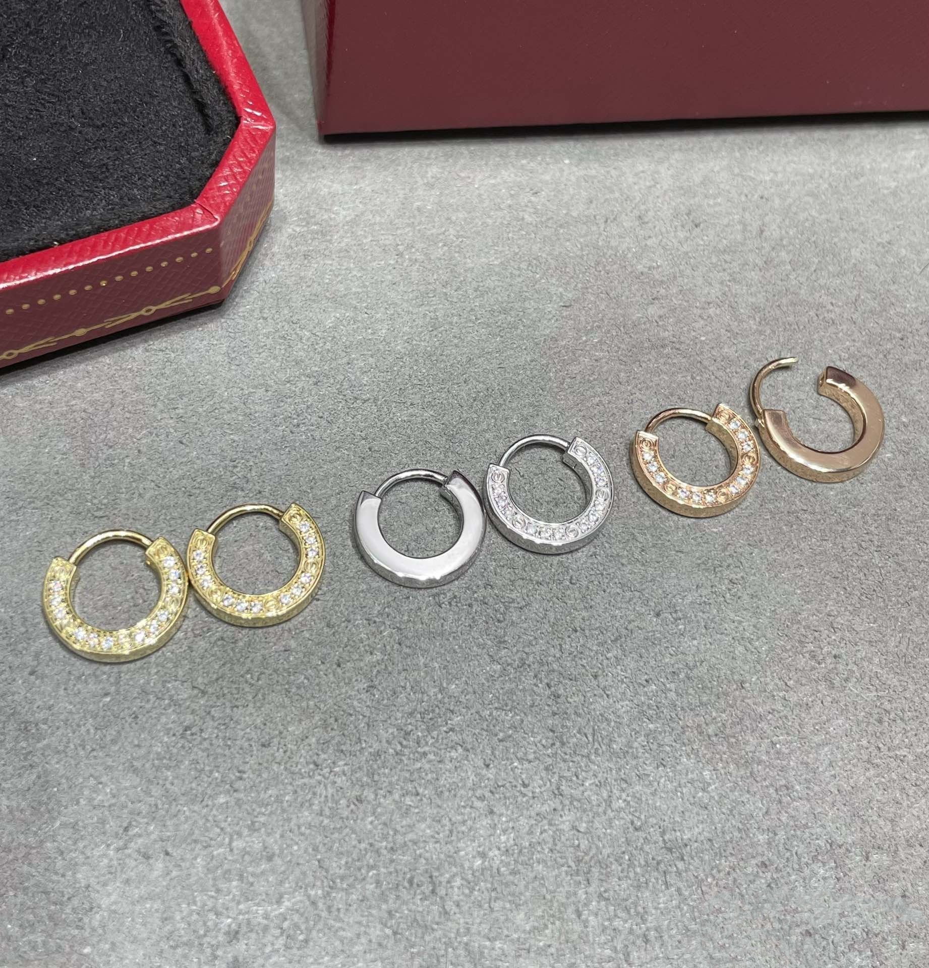 [BIJOUX]LOVE DIAMOND EARRINGS