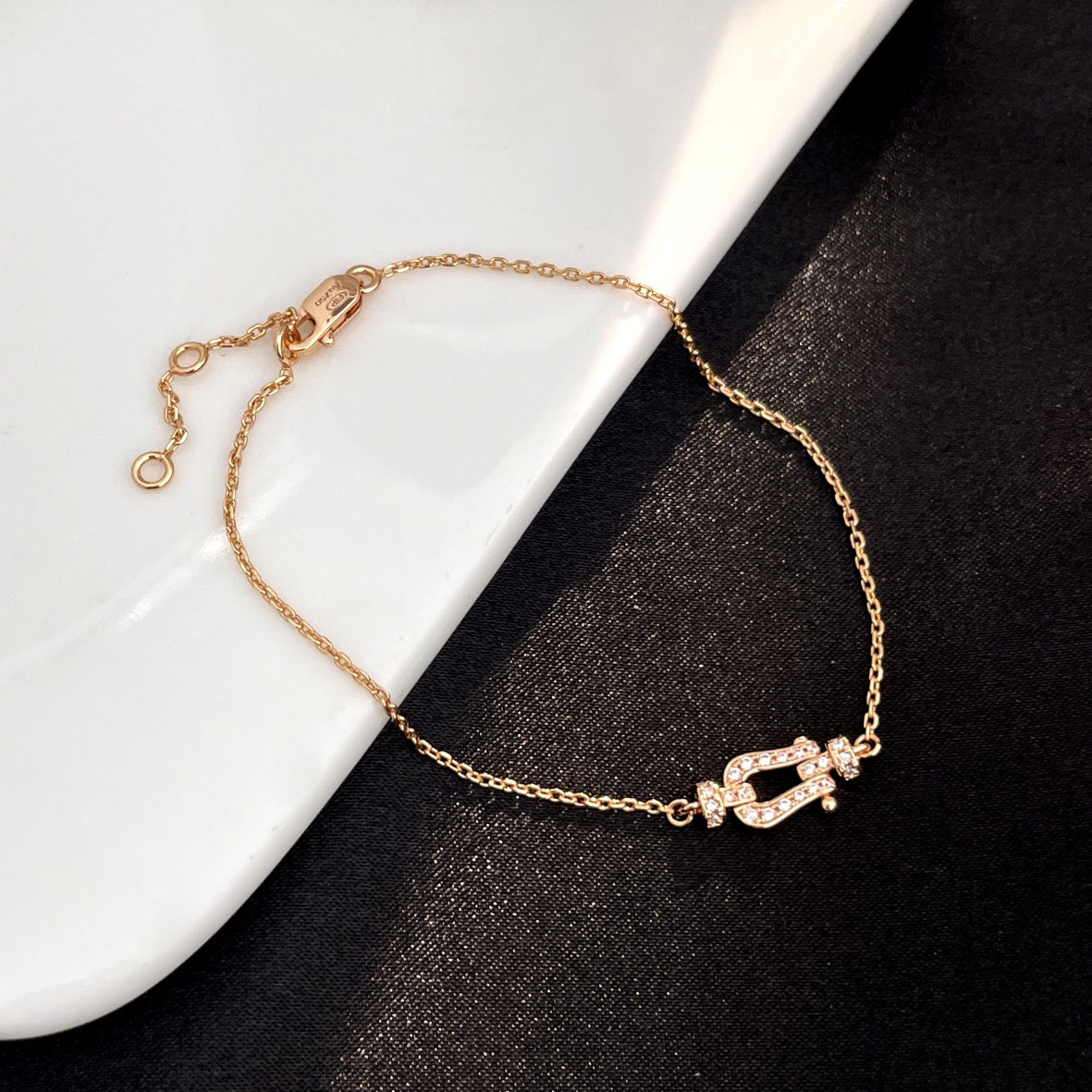 [BIJOUX] FORCE 10 BOUCLE FULL DIAMOND CHAINE MAILLON MINI MODELE