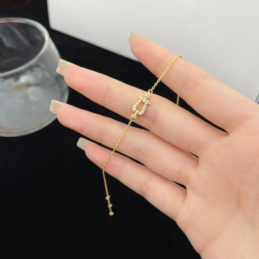 [BIJOUX] FORCE 10 BOUCLE FULL DIAMOND CHAINE MAILLON MINI MODELE