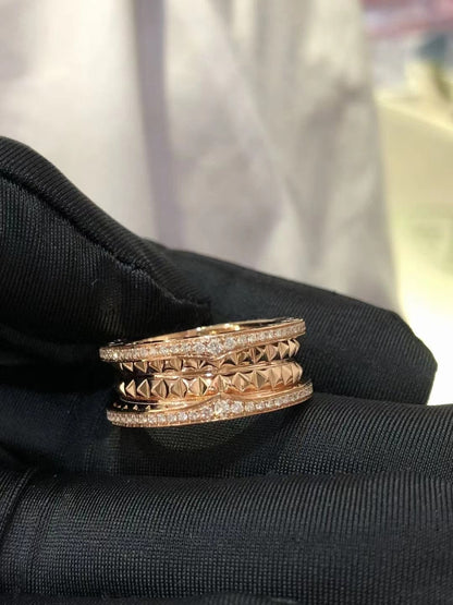 [BIJOUX]ZERO 1 ROCK DIAMOND PINK GOLD