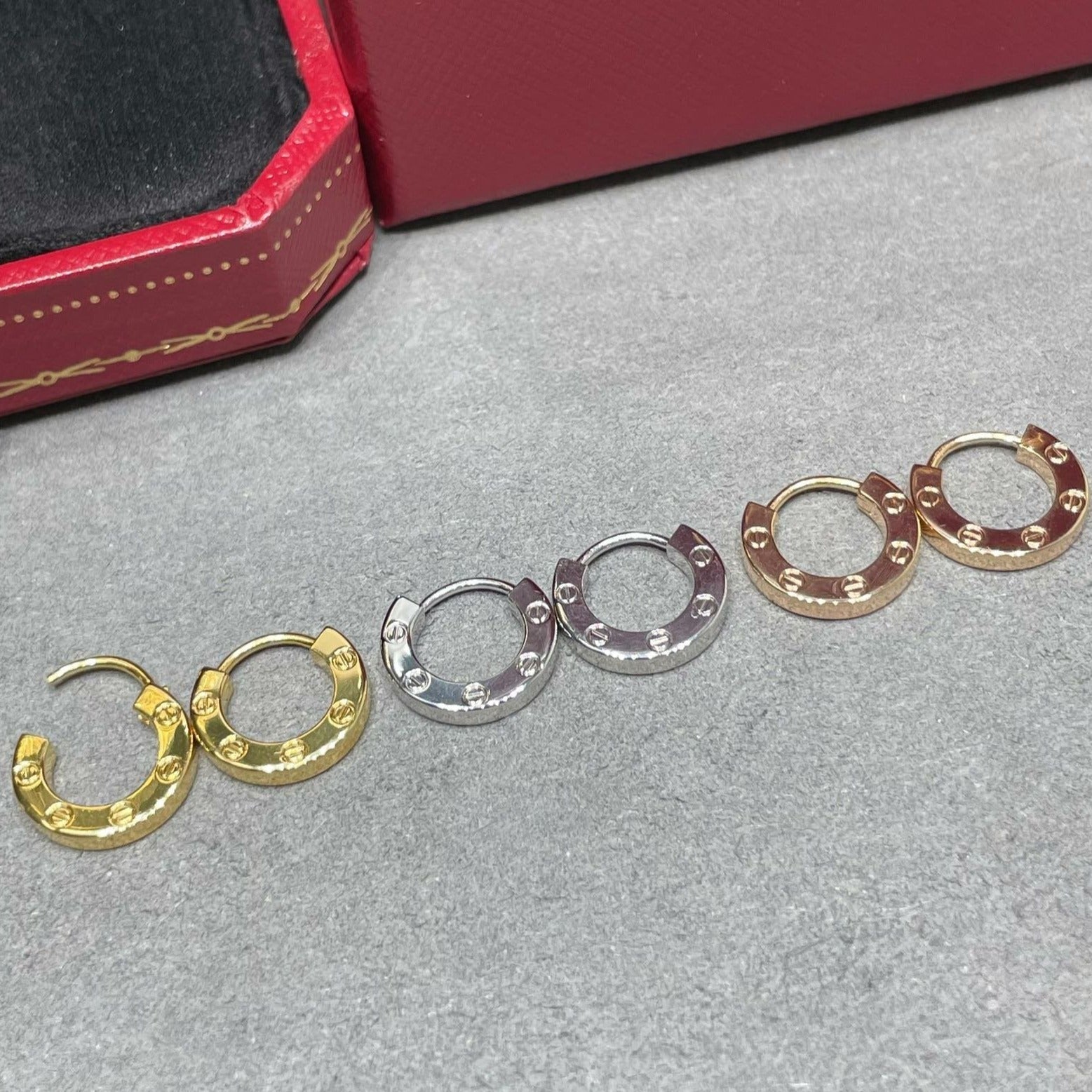 [BIJOUX]LOVE MINI EARRINGS