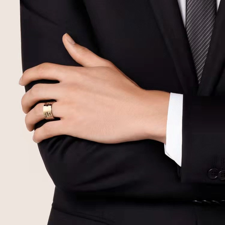 [BIJOUX]LOVE 11MM LARGE RING