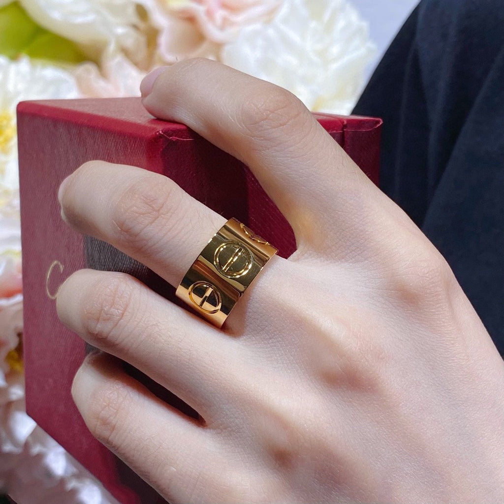 [BIJOUX]LOVE 11MM LARGE RING