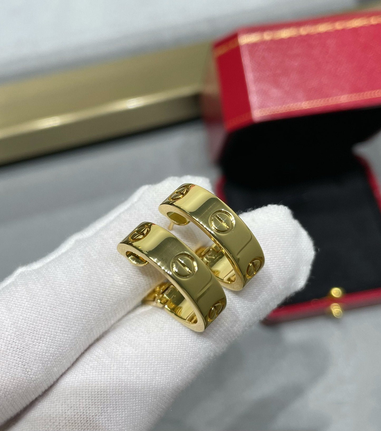 [BIJOUX]LOVE 5.5MM EARRINGS