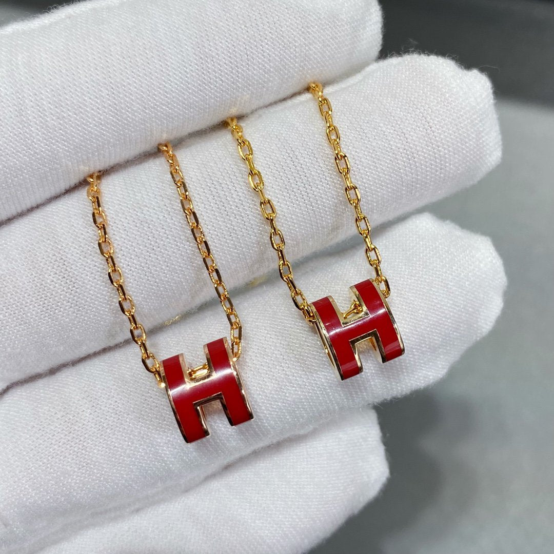 [BIJOUX]MINI POP H NECKLACE