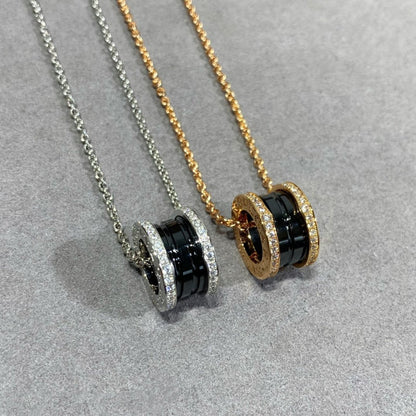 [BIJOUX]ZERO 1 DIAMOND CERAMIC NECKLACE