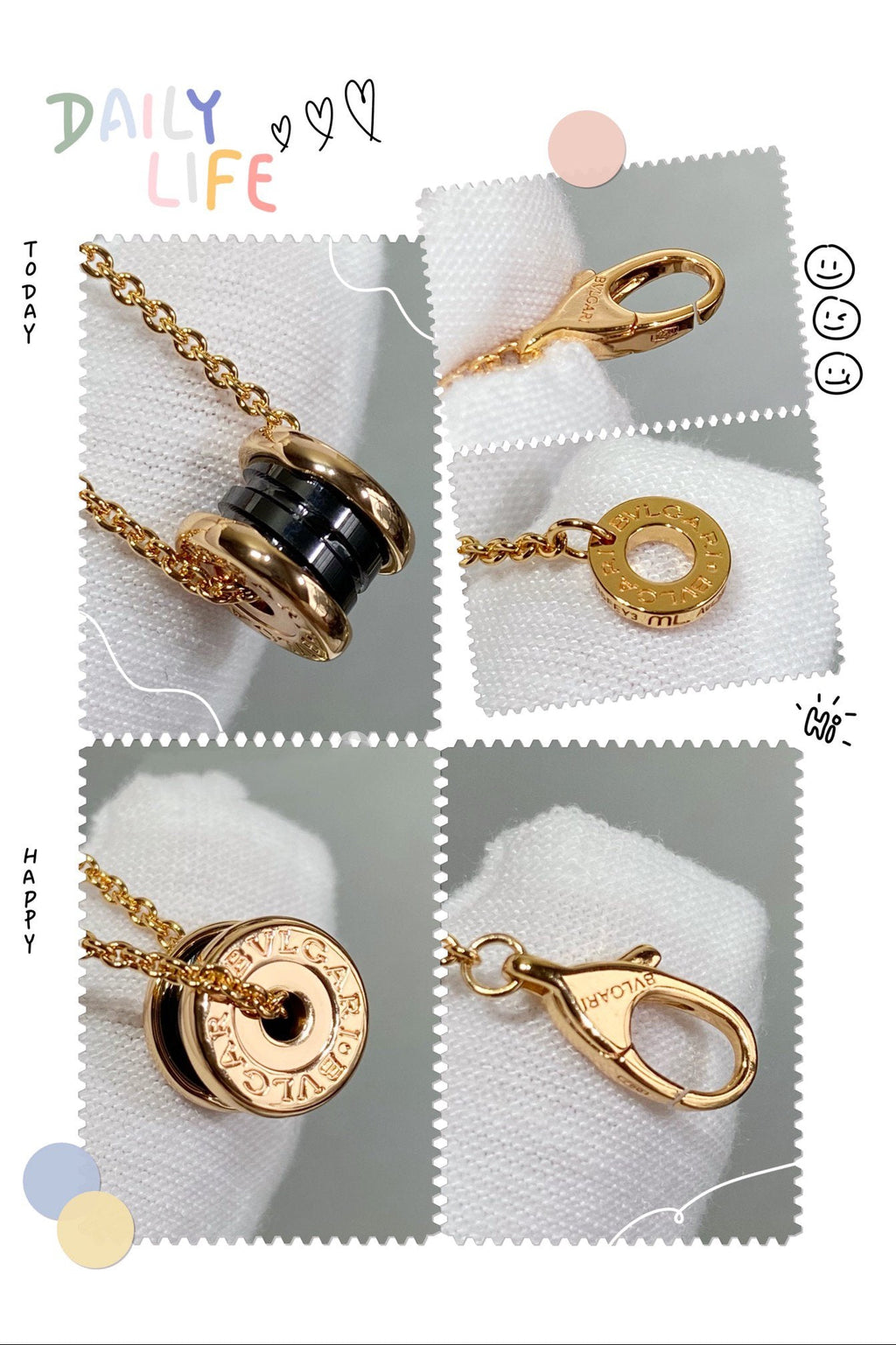 [BIJOUX]ZERO 1 CERAMIC MINI NECKLACE