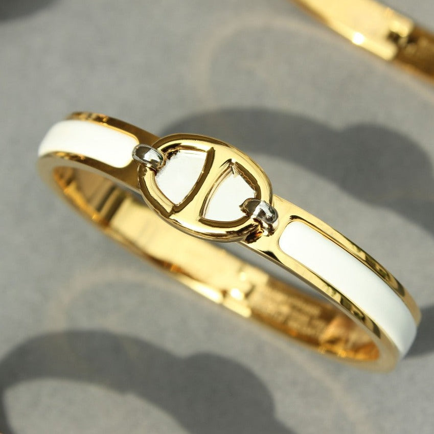[BIJOUX]CLIC CHAINE GOLD BRACELET