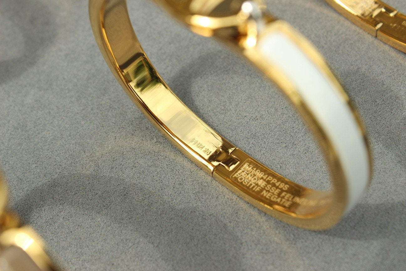 [BIJOUX]CLIC CHAINE GOLD BRACELET