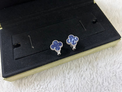 [BIJOUX]CLOVER PIETERSITE MEDIUM STUD EARRINGS