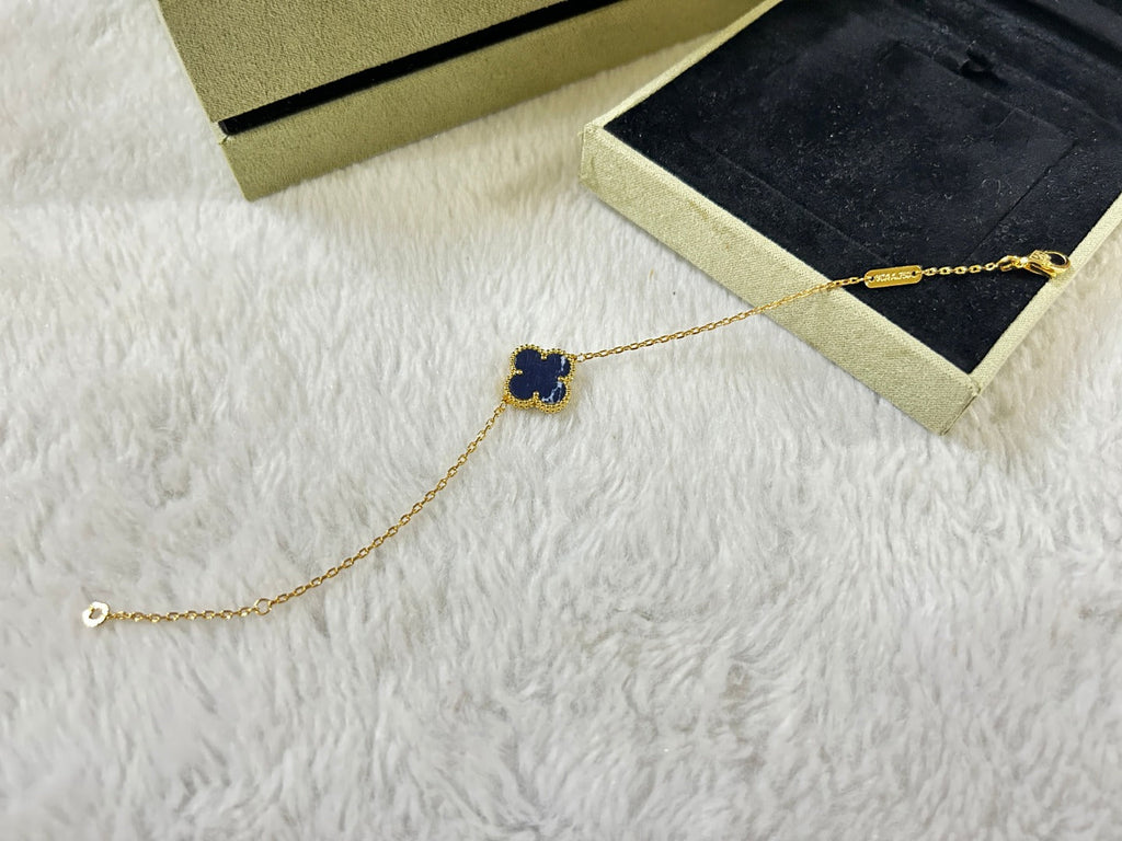 [BIJOUX]CLOVER 1 MOTIF PIETERSITE BRACELET