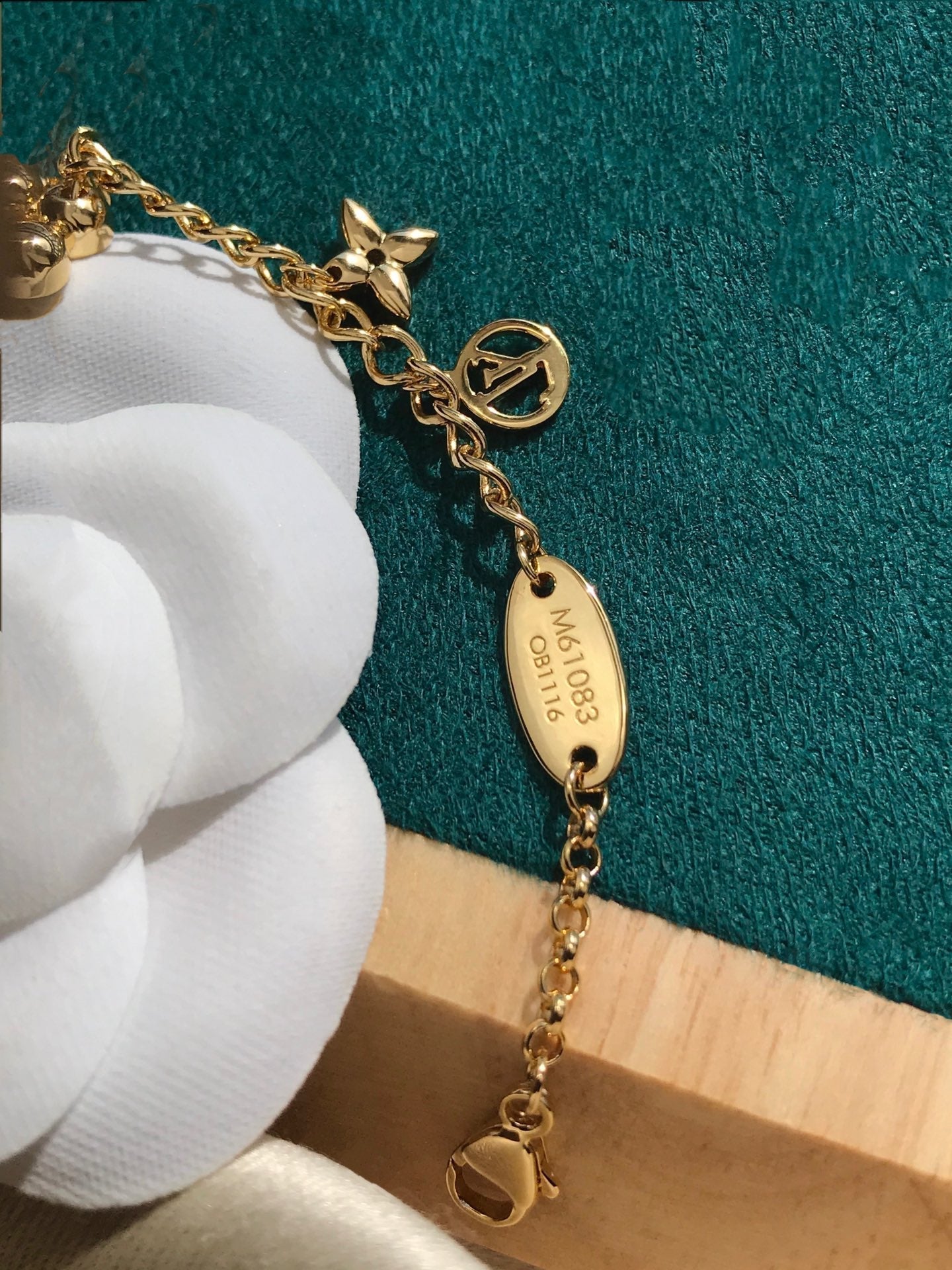 [BIJOUX]BLOOMING PINK GOLD MOP BRACELET