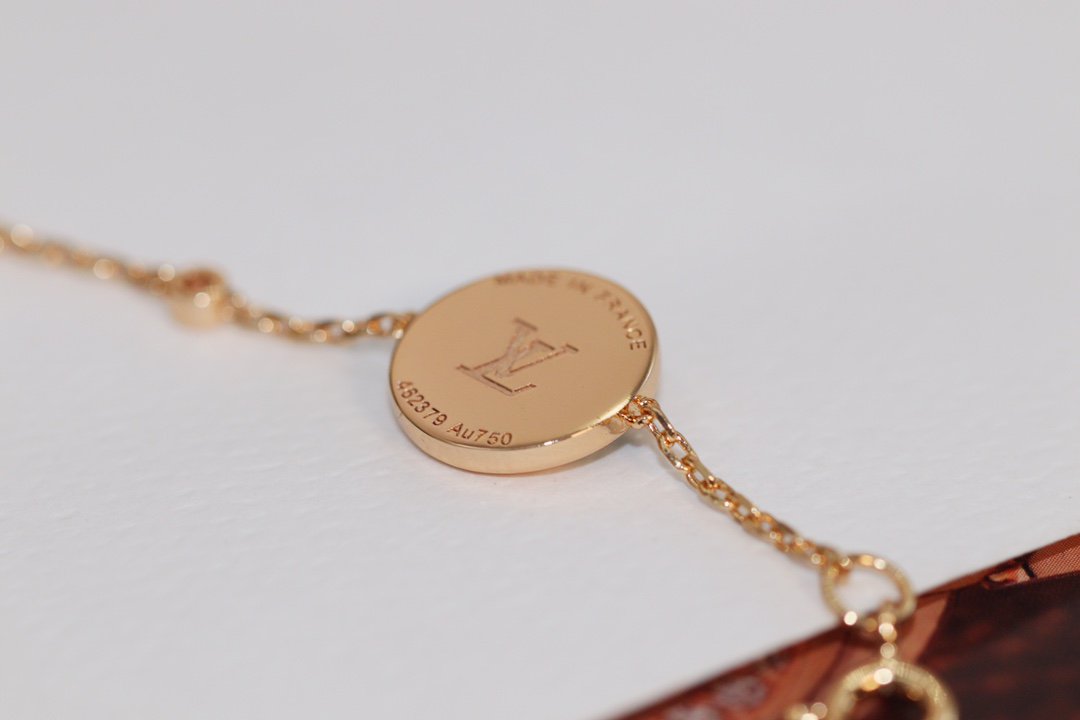 [BIJOUX]BRACELET MALACHITE OR ROSE 4 MOTIFS ÉTOILE ET SOLEIL