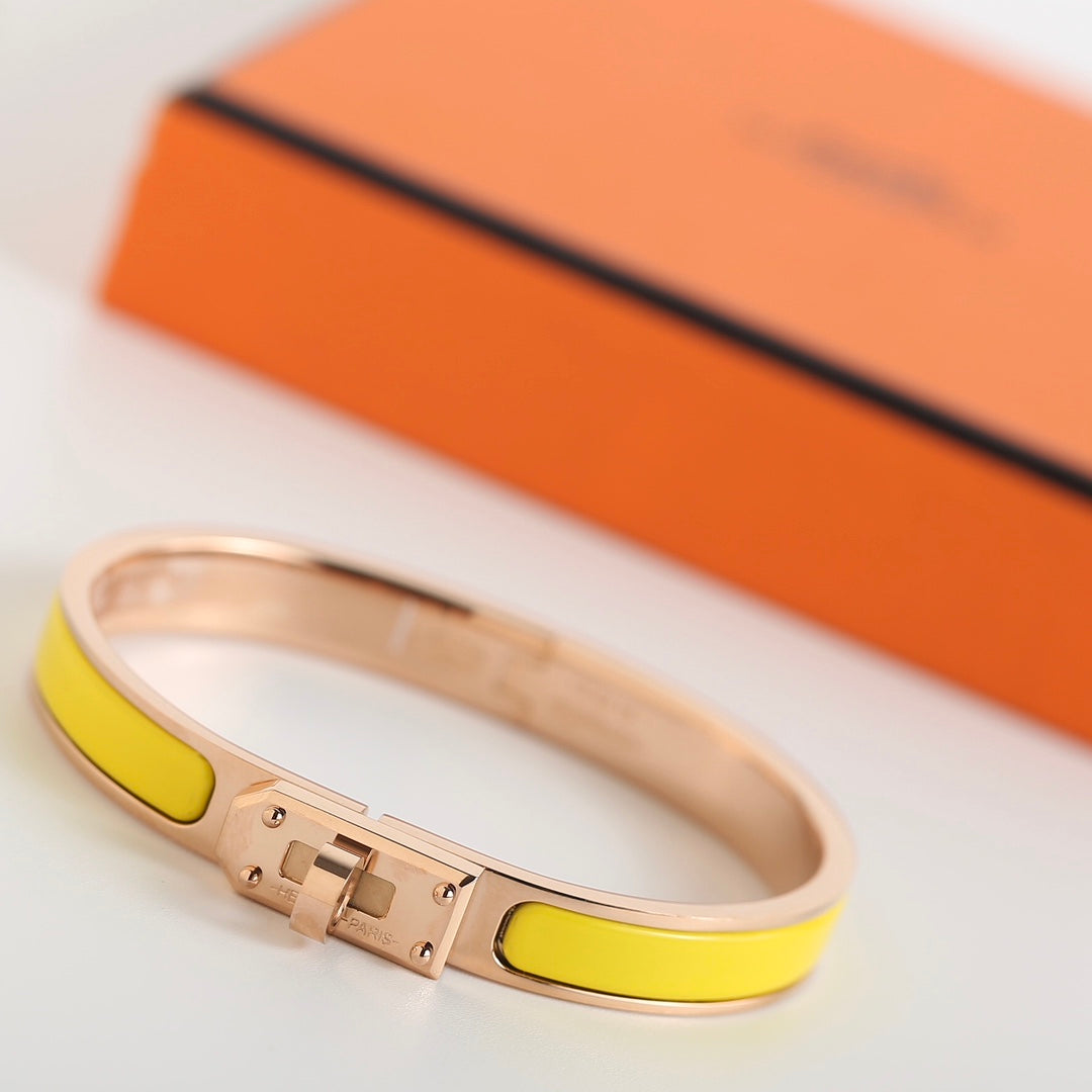 [BIJOUX]BRACELET HM KELLY JAUNE