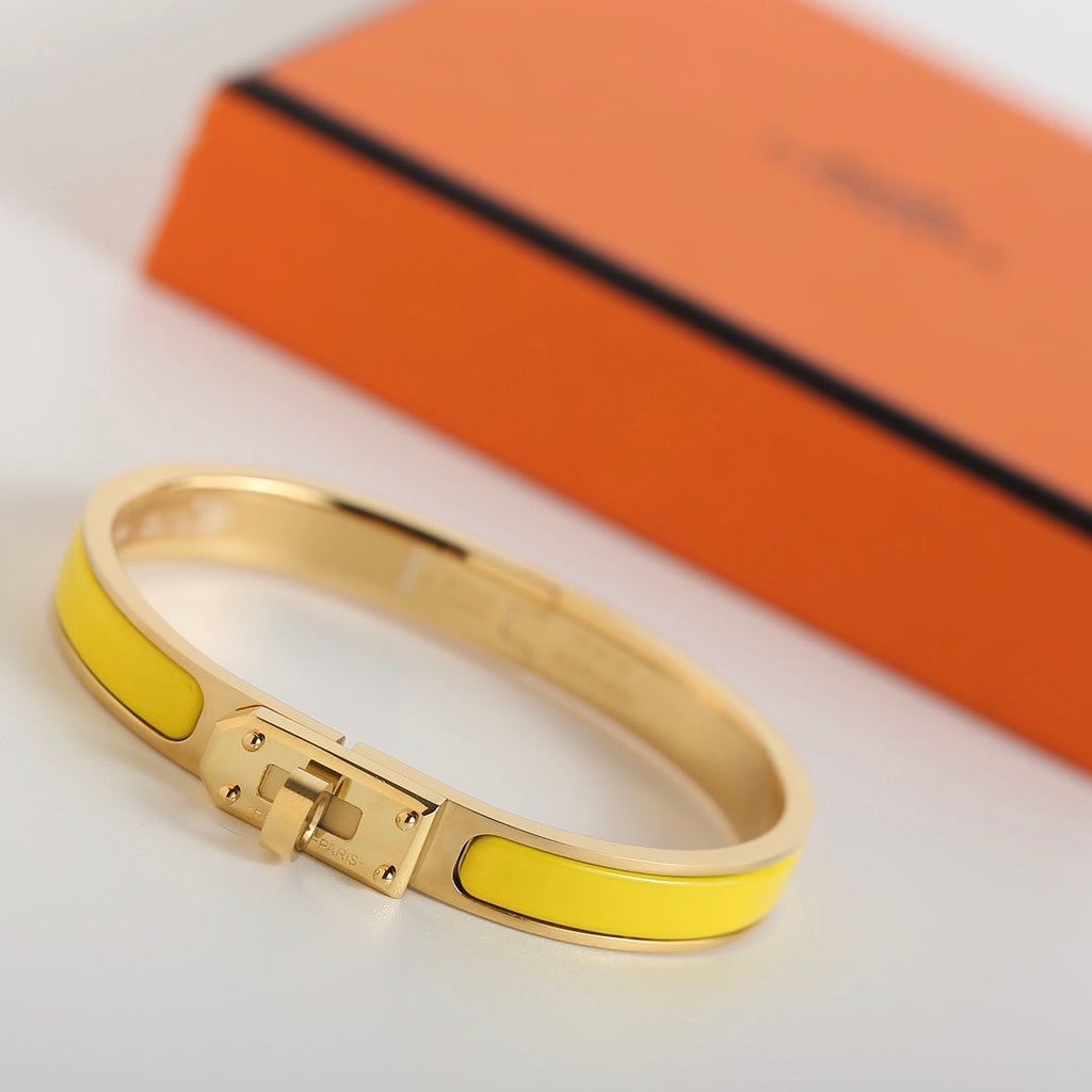 [BIJOUX]BRACELET HM KELLY JAUNE