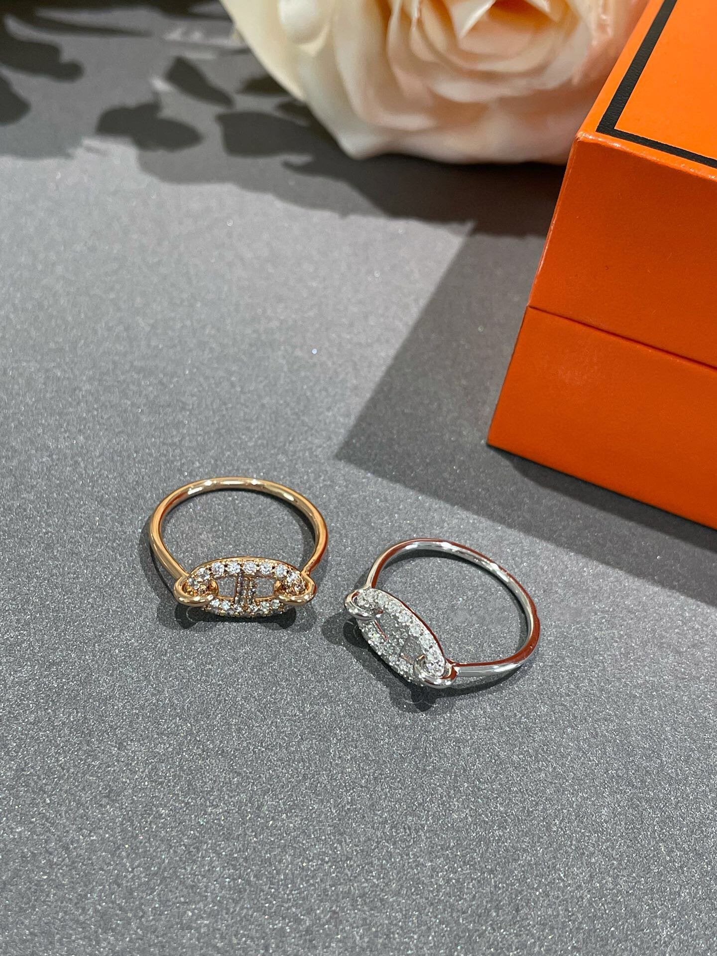 [BIJOUX]RONDE SMALL DIAMOND RING