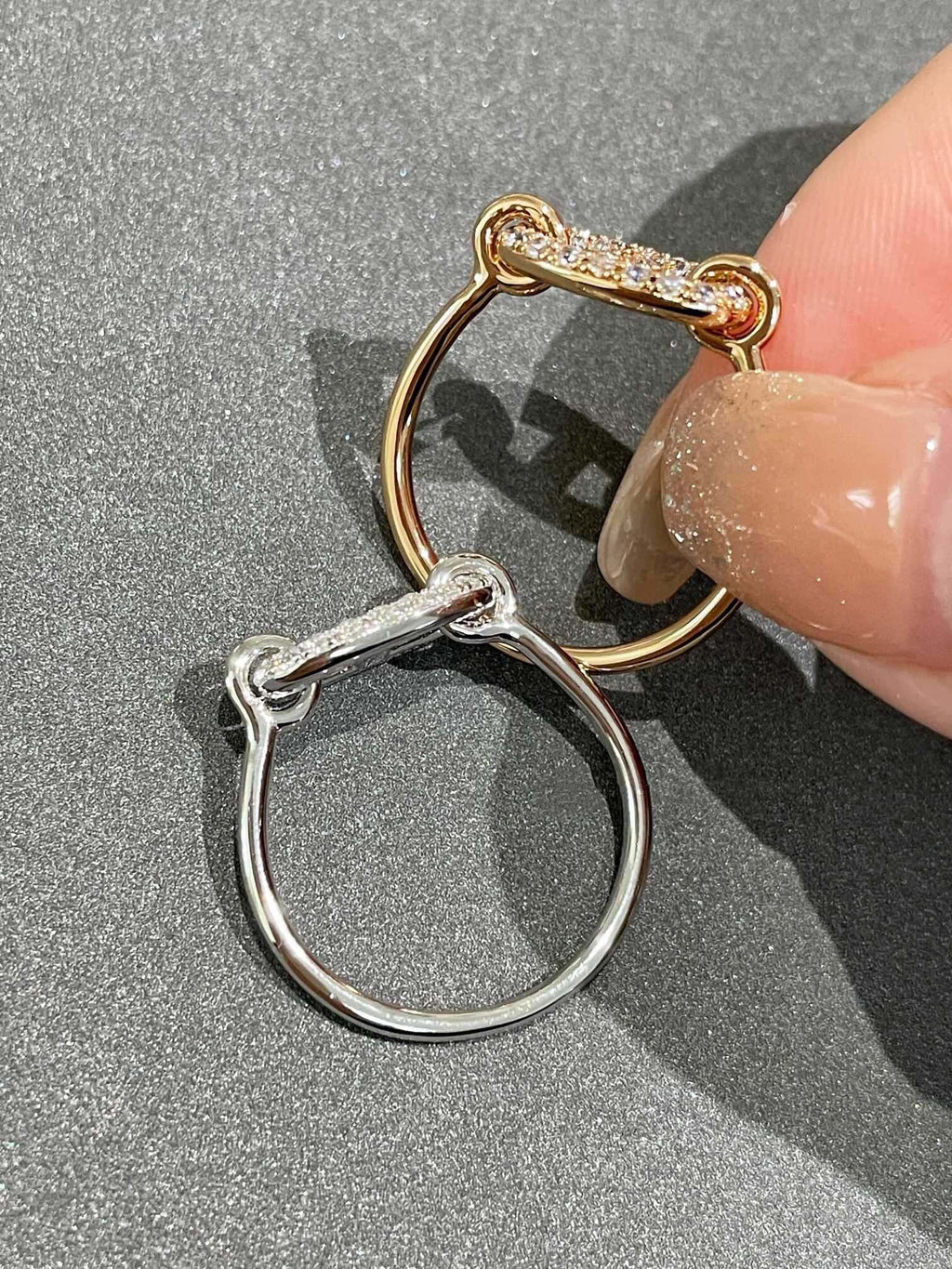 [BIJOUX]RONDE SMALL DIAMOND RING