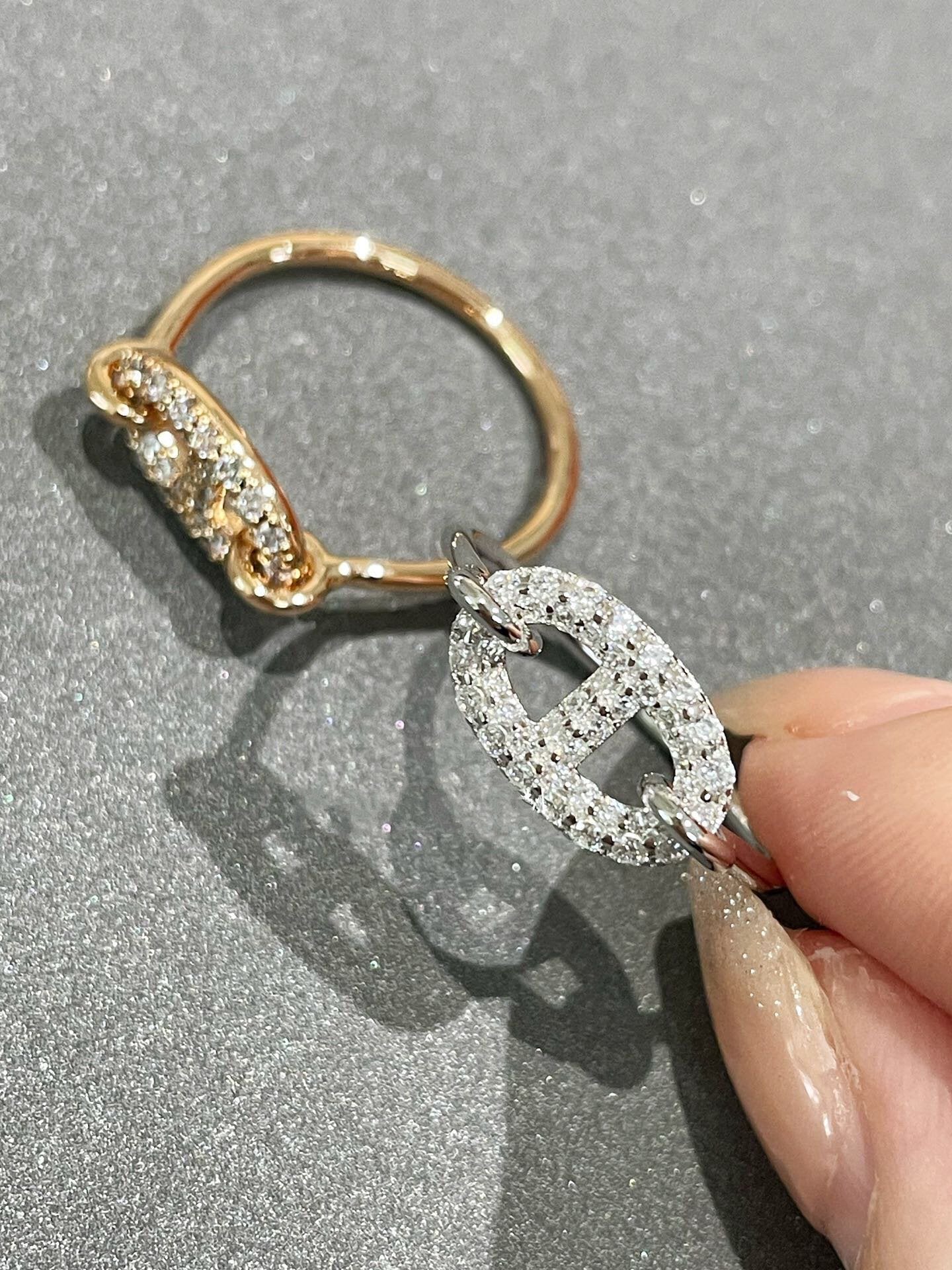 [BIJOUX]RONDE SMALL DIAMOND RING