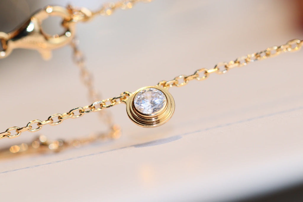 [BIJOUX]DAMOUR DIAMOND NECKLACE