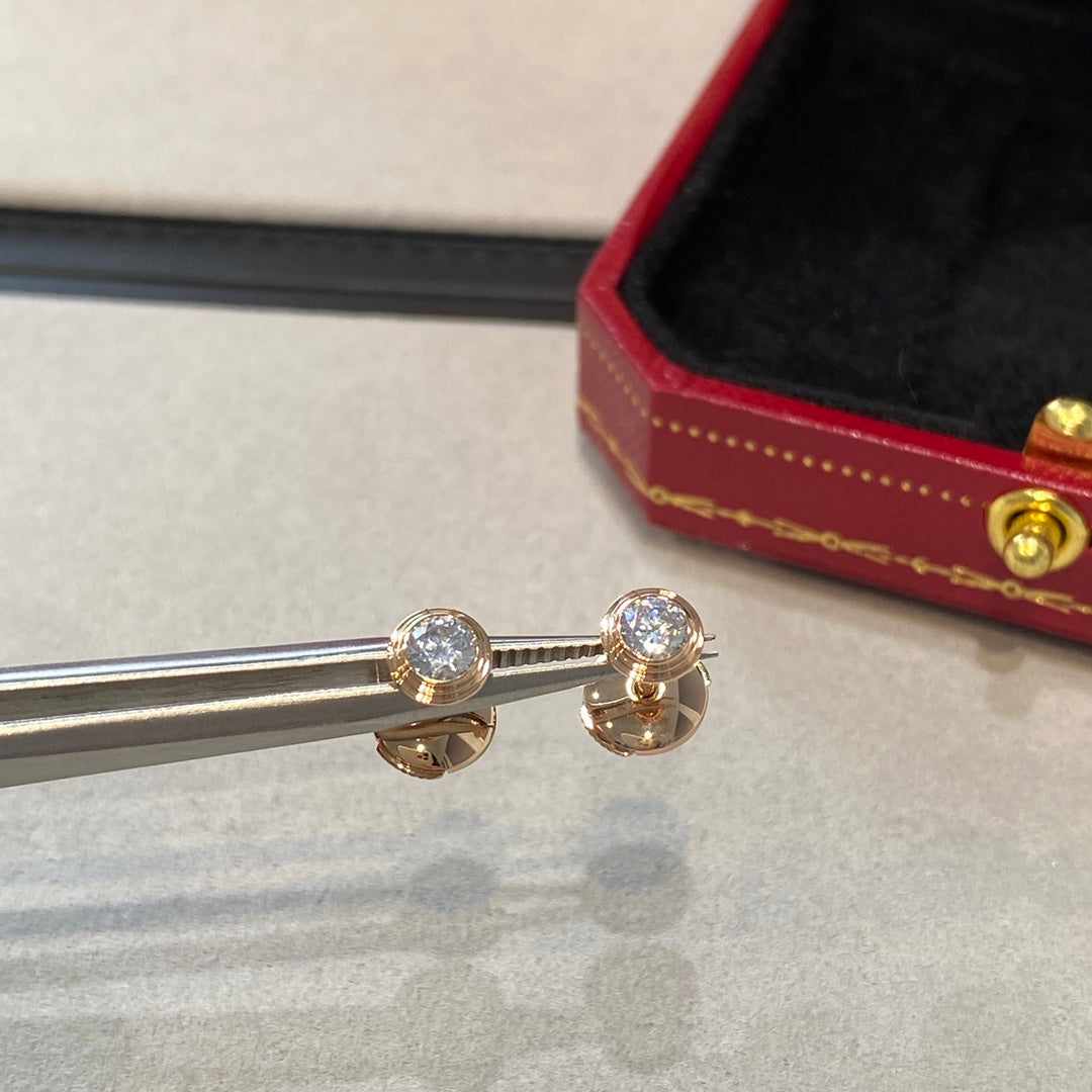 [BIJOUX]BOUCLES D'OREILLES DIAMANT DAMOUR