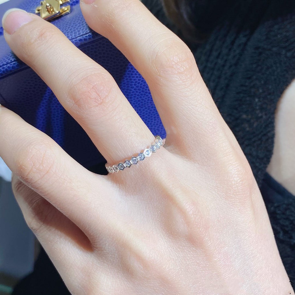 [BIJOUX]BEE LOVE DIAMOND PAVED SMALL RING