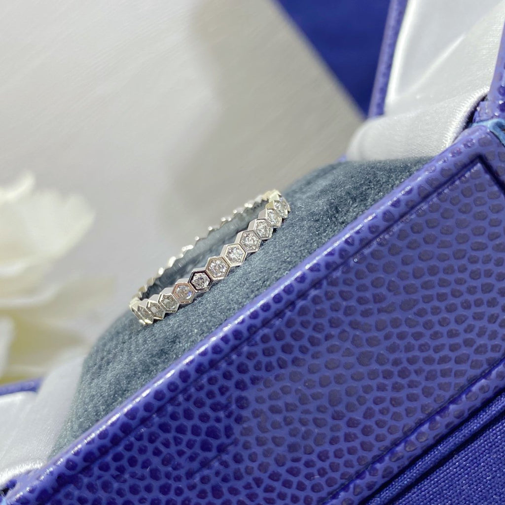 [BIJOUX]BEE LOVE DIAMOND PAVED SMALL RING