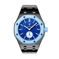 Oak Pop Exclusive Black Steel Strap