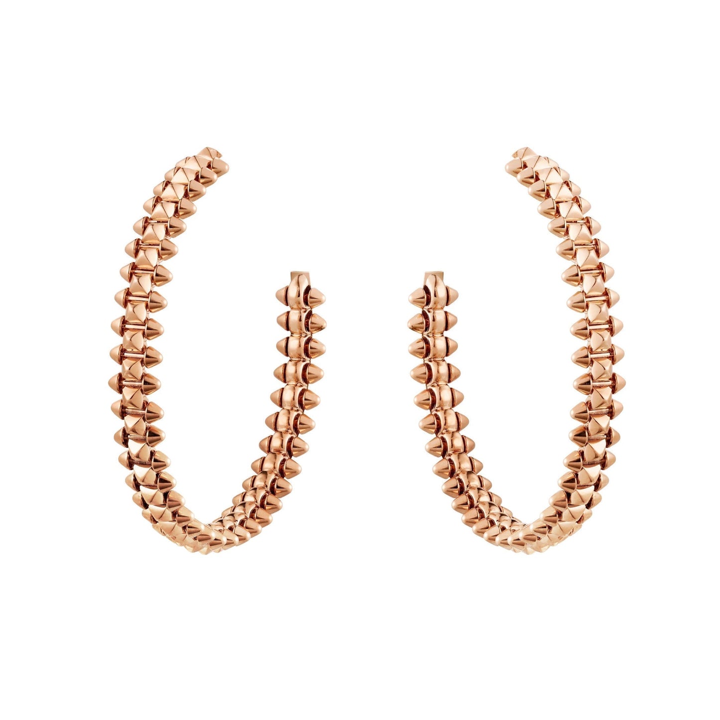 [BIJOUX]CLASH LARGE HOOP EARRINGS